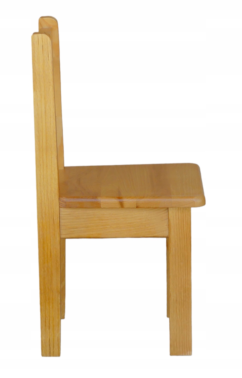 KRZESEŁKO DREWNIANE MAŁE SOSNOWE KOLOR OLCHA Marka Metdrew
