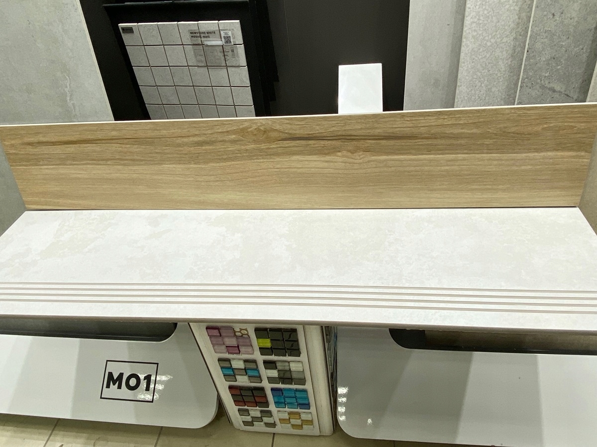 Stopnica + podstopnica gres 30x120 zestaw Nowość