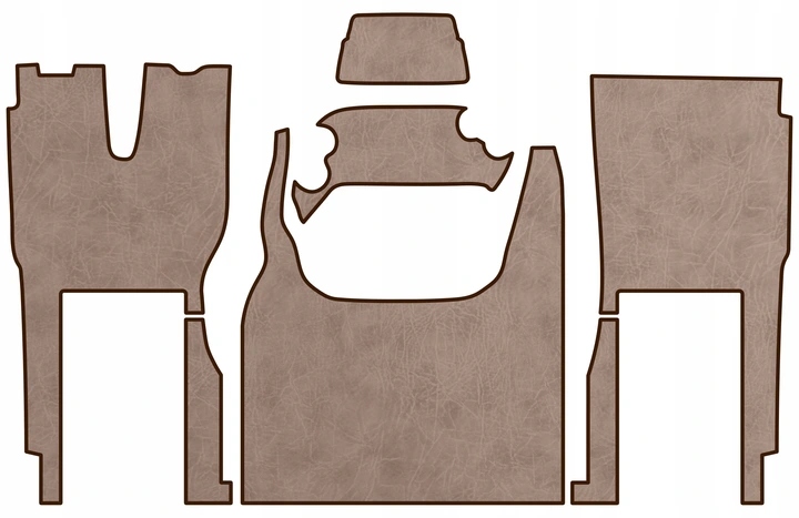 

Dywan Dywaniki Gładkie Eko Skóra Iveco S-way