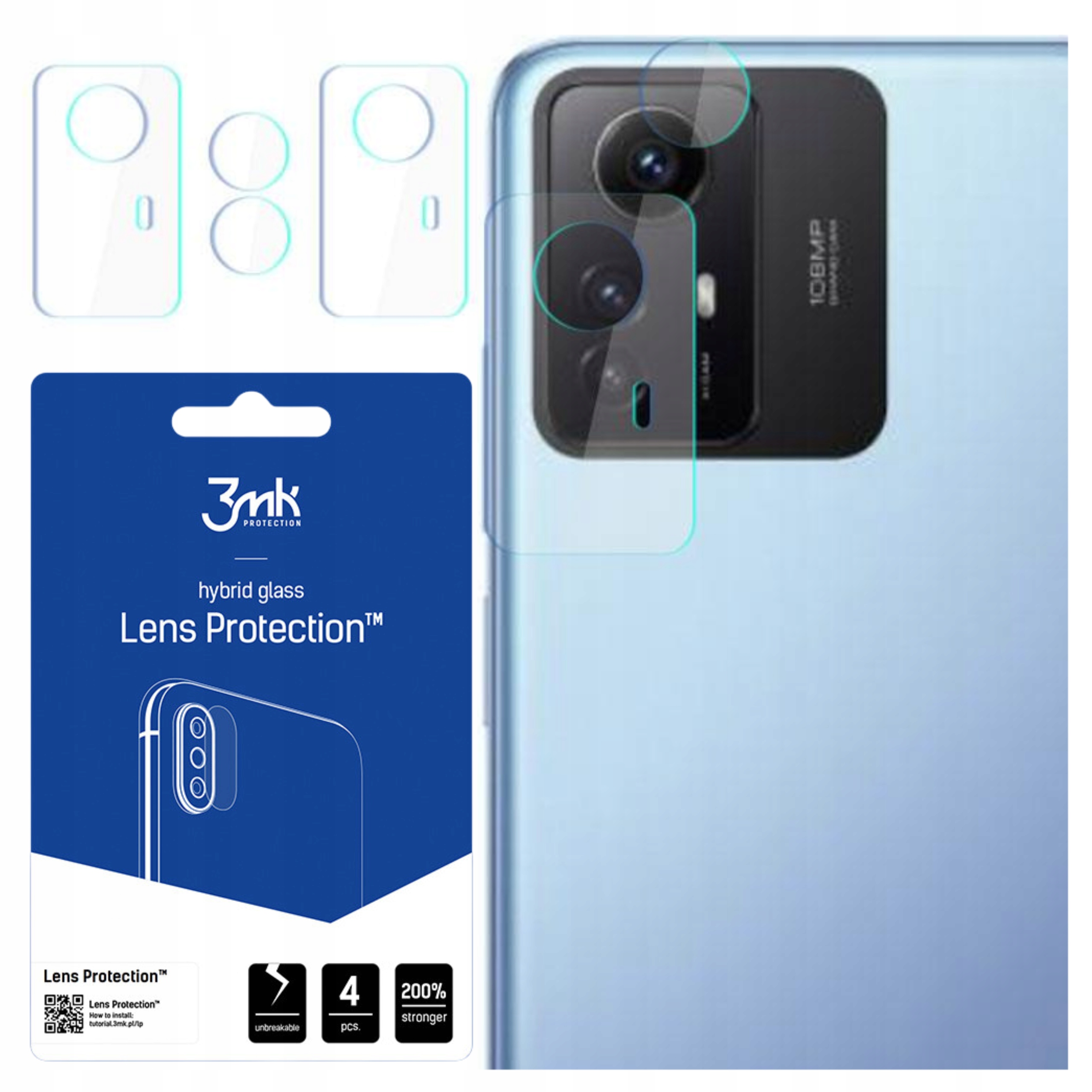 Xiaomi Redmi Note 12s 3mk Lens Protection