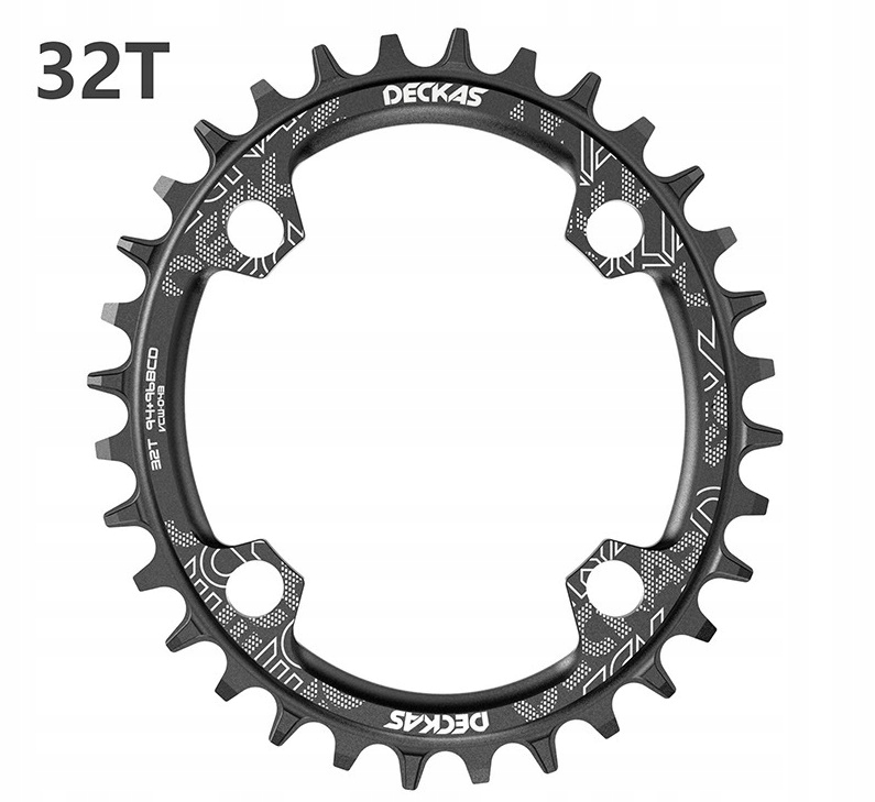 ovalna Zębatka Deckas 32T 94 96 Bcd sram shimano