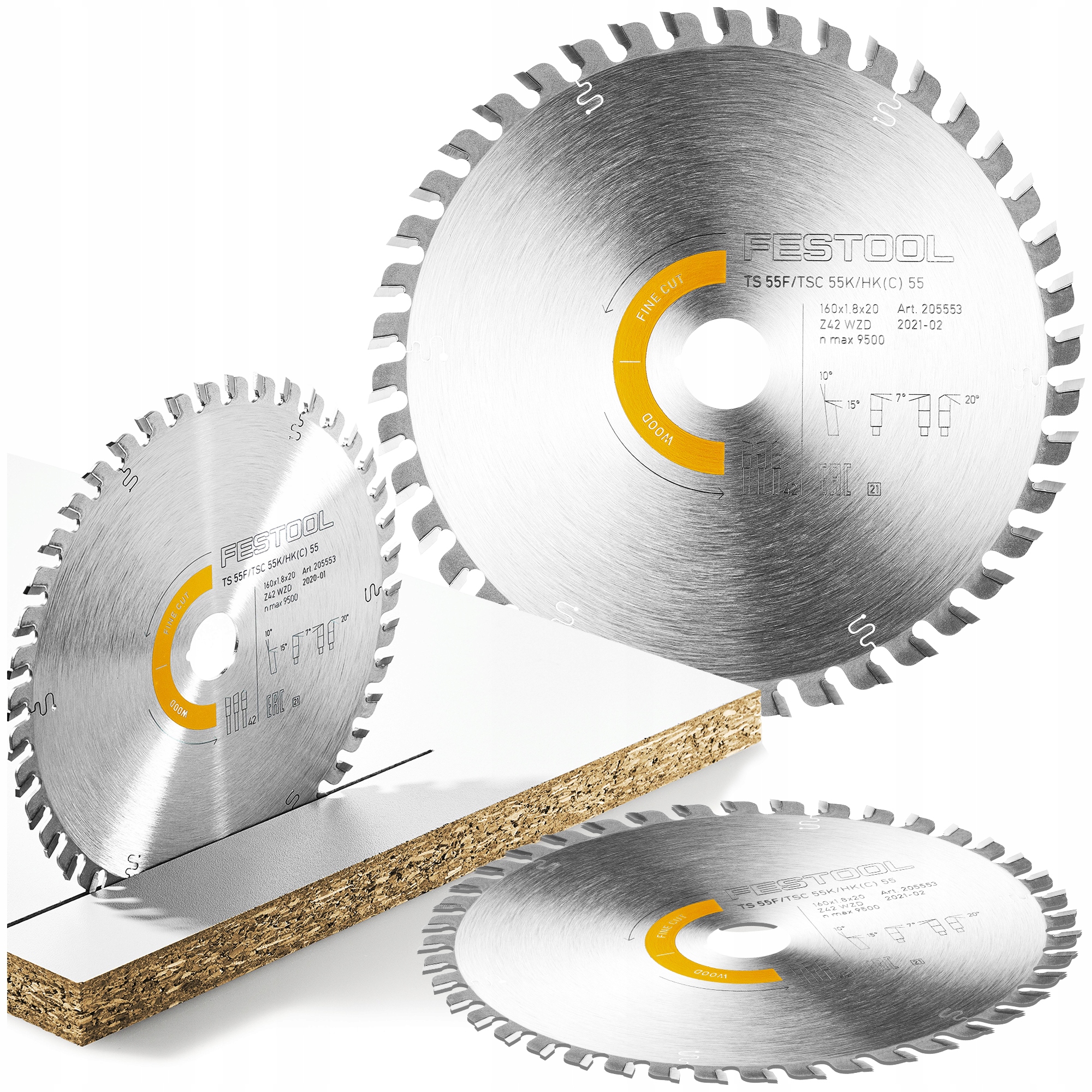 Kotouč Na Dřevo Festool 160 mm Kotoučová pila HW160x1,8x20 WD42