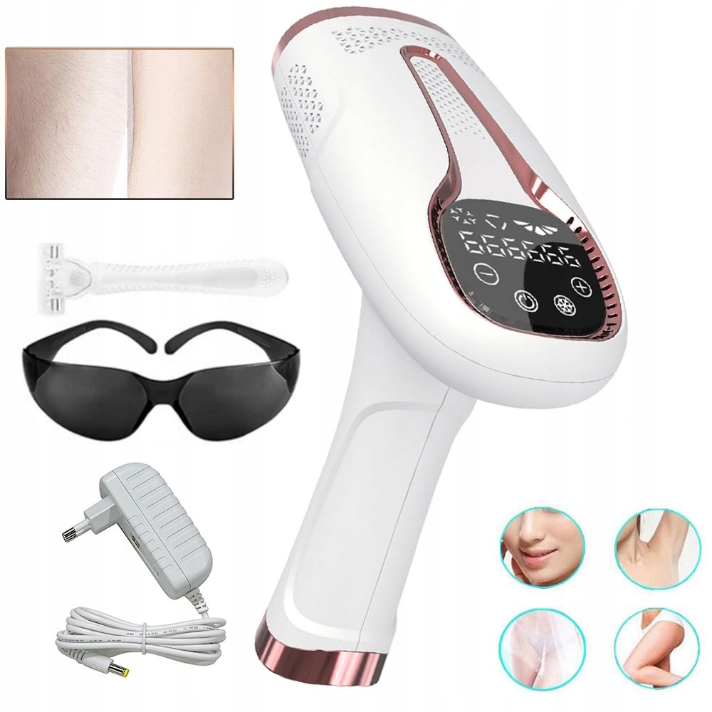 Ipl Ipl epilátor Na Vlasy Obličeje A Těla Bikini Depilace Bezbolestná