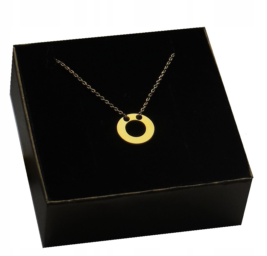 

Naszyjnik łańcuszek gwiazd Celebrytka Kółko 50 cm