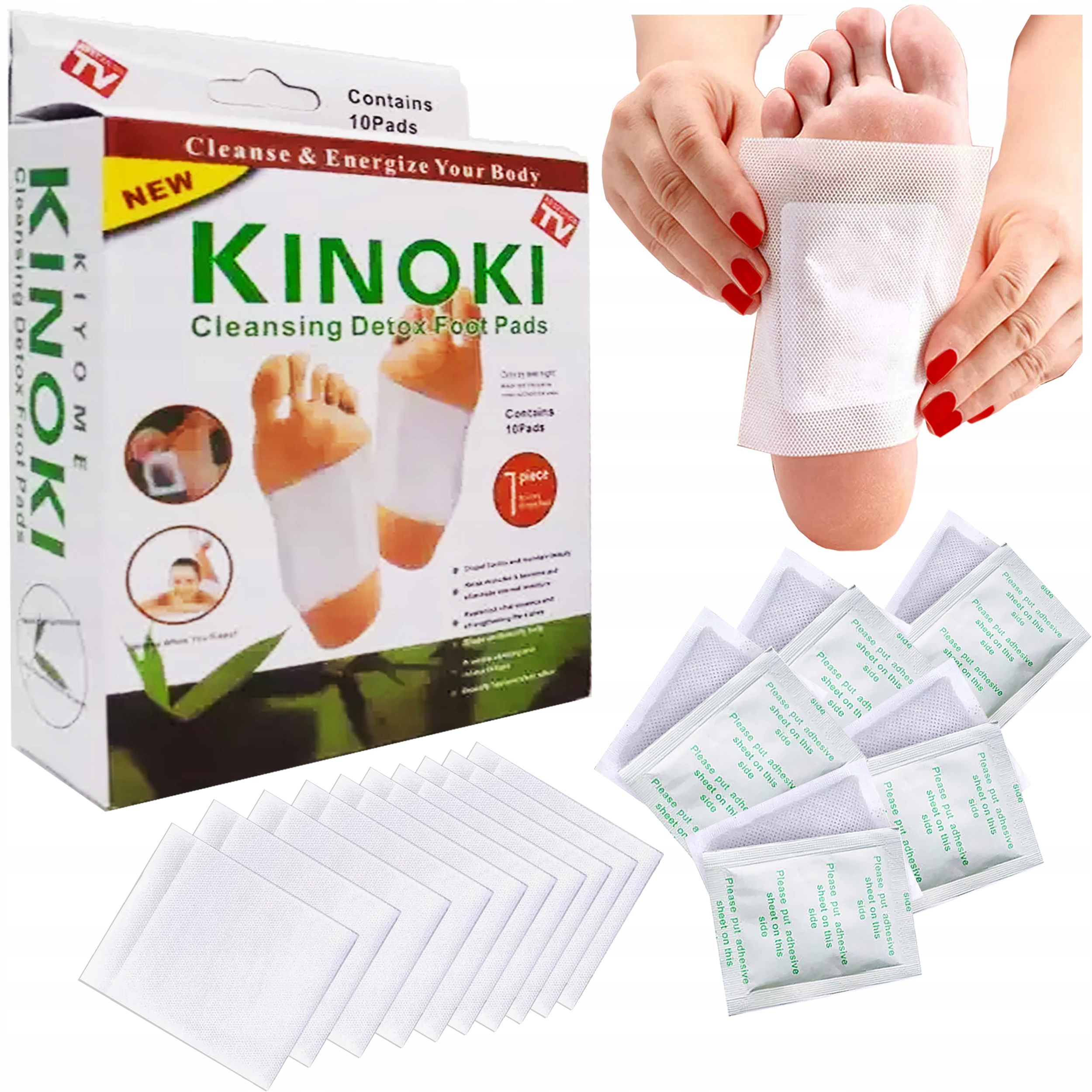

Plastry Oczyszczające Organizm Kinoki Detoks