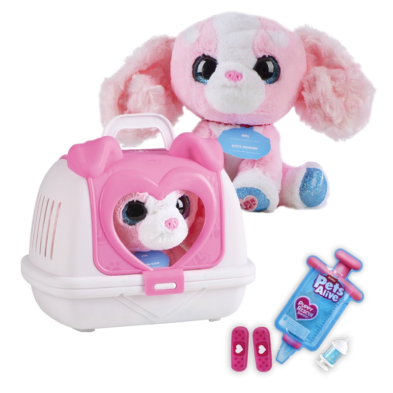 Interaktywny pluszak w walizce niespodzianka Zuru Pets Alive