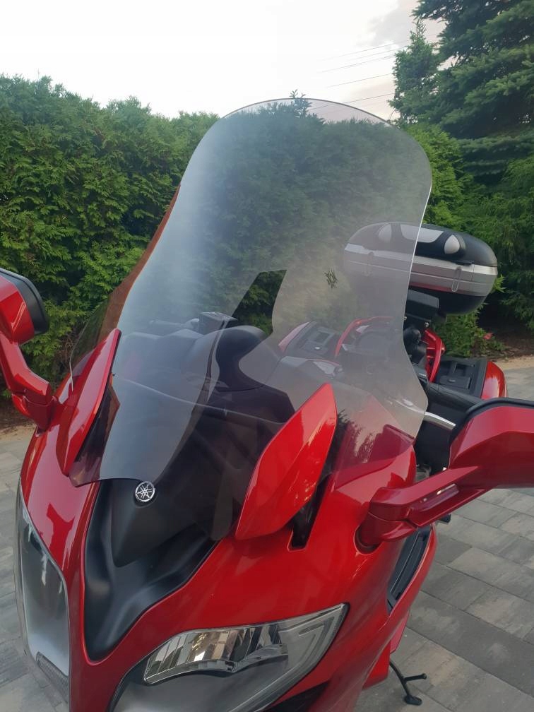 Motocyklové sklo pro Yamaha Fjr 1300 (2013-2025) Turistické vysoké turistické sklo