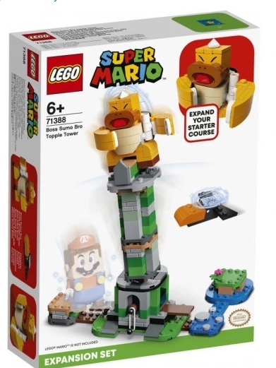 Lego Mario 71388 Boss Sumo Bro i wieża