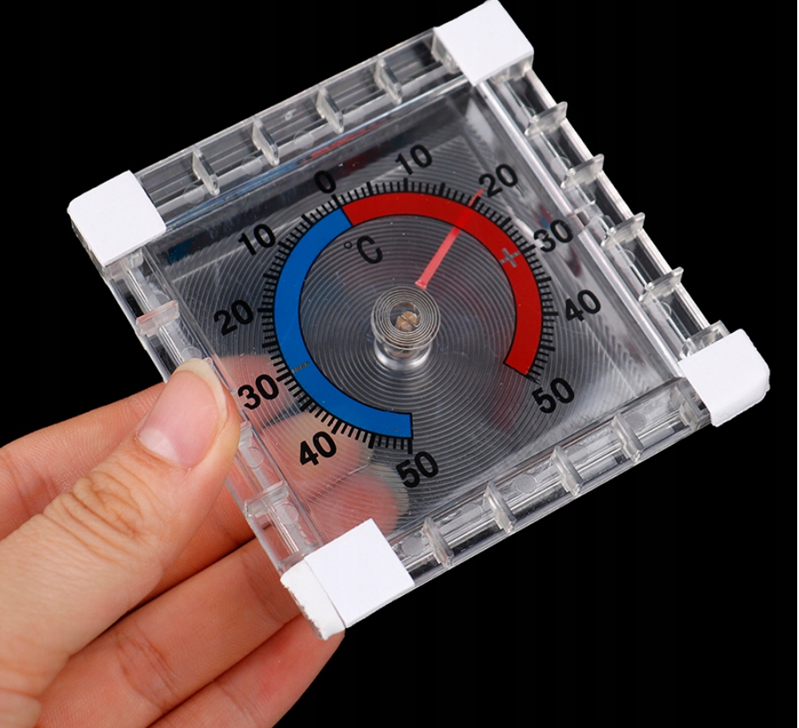 TERMOMETR ZEWNĘTRZNY WEWNĘTRZNY OKIENNY NA OKNO Marka Inna