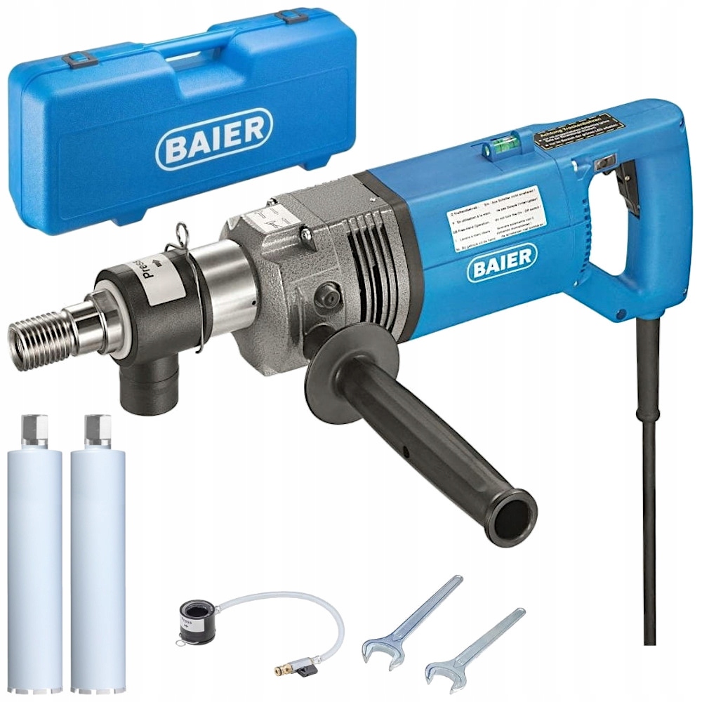 Baier 825 Wiertnica na mokro i sucho do 200mm 1800W korony 82 132mm