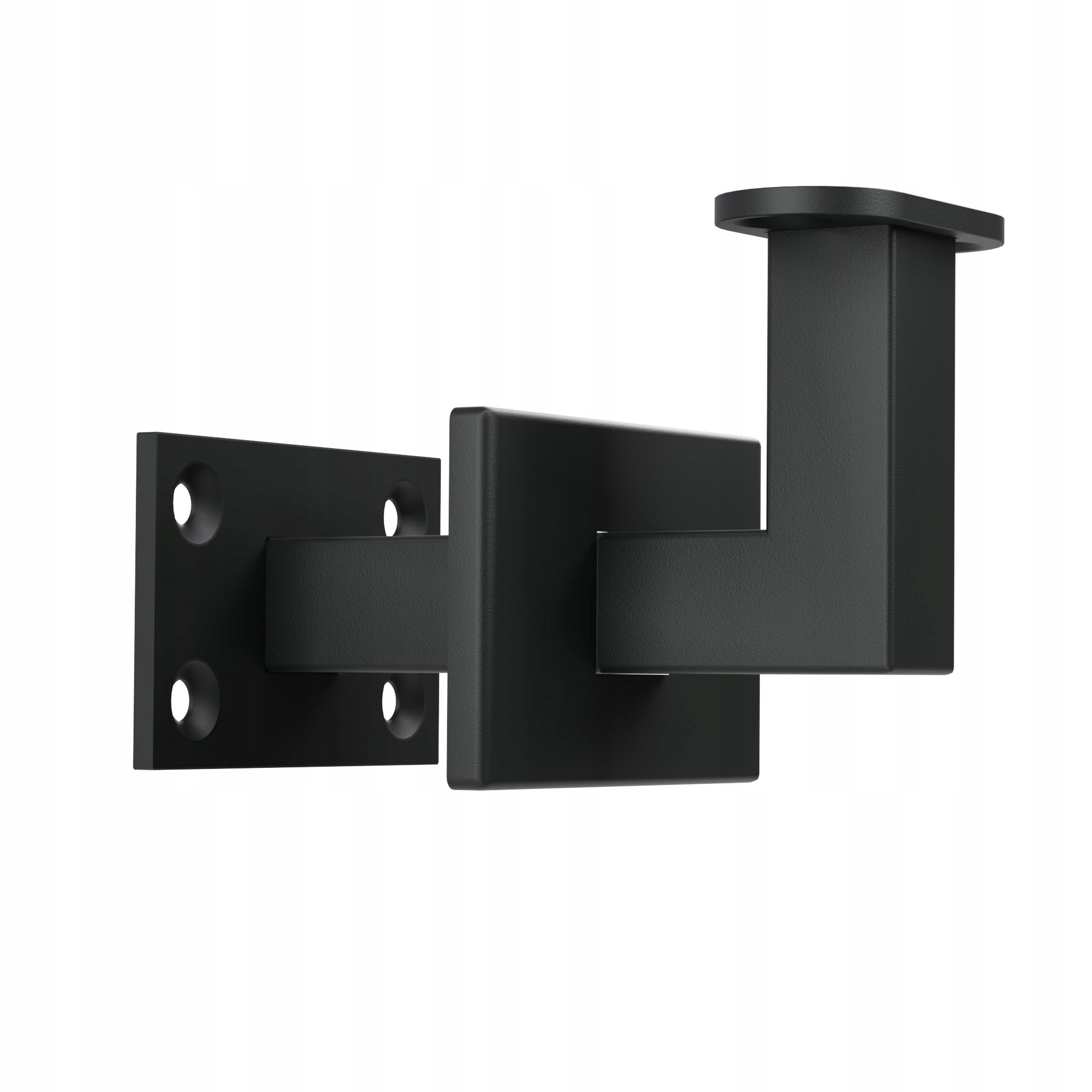 Квадратный черный светодиодный настенный кронштейн для поручней в ...