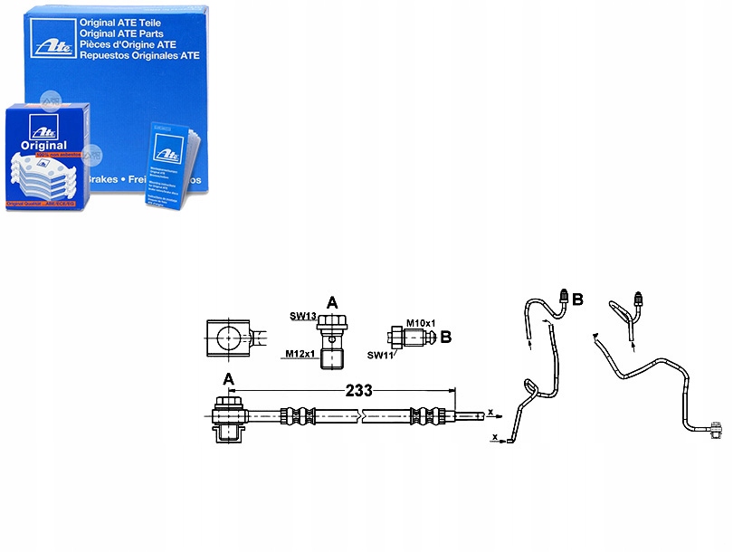 тормозной шланг ATE