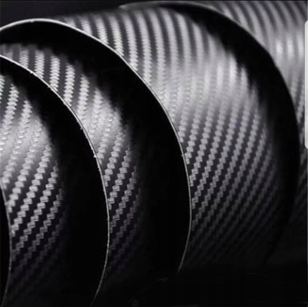 FOLIA CARBON MAT MATOWA OKLEINA KARBON CZARNA CZARNY SŁUPKI PROGI LUSTERKA Producent Ultimate