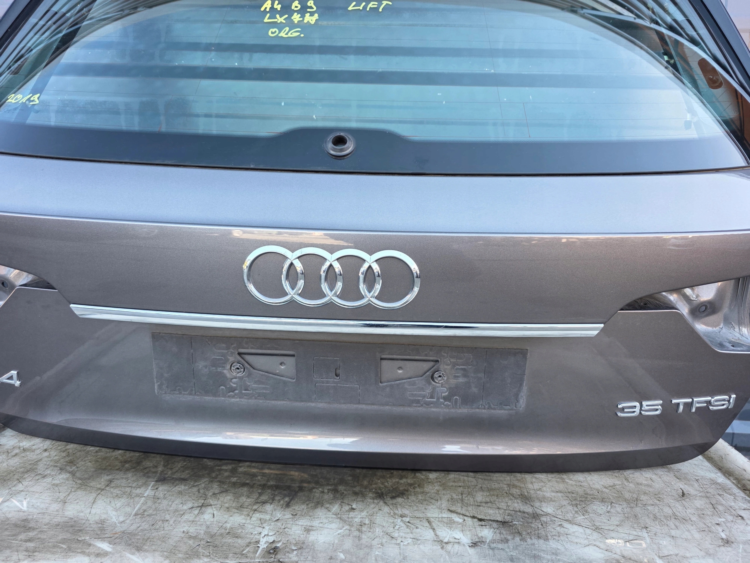 boot door AUDI A4 B9 LIFT AVANT KOMBI LX7H original *2* !!!