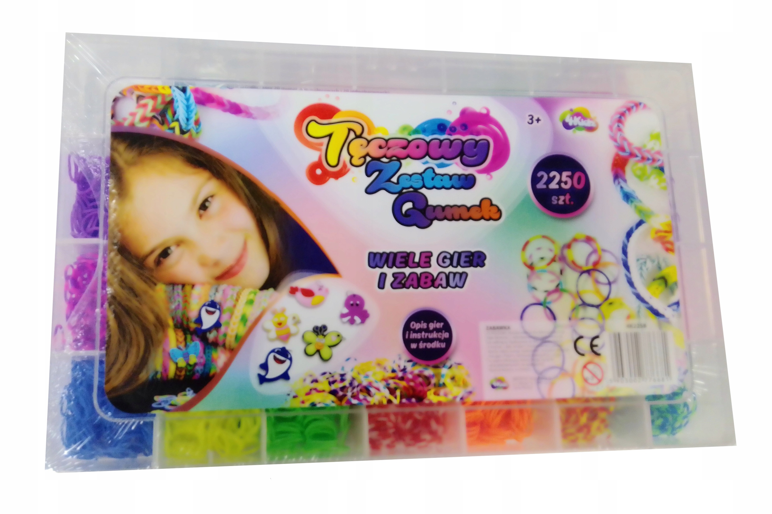 

Gumki Do Robienia Bransoletek 2250 Szt Zawieszki