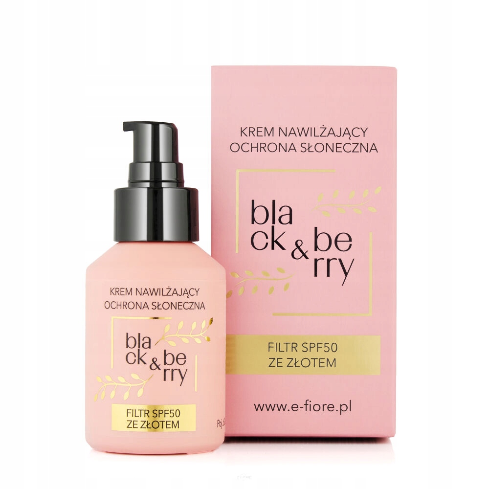 Black&berry Krem do twarzy z filtrem SPF50 opuncja figowa ceramidy
