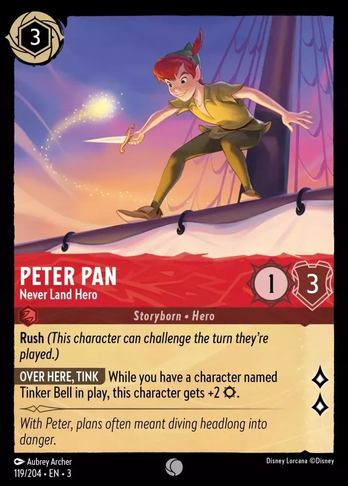 Peter Pan Never Land Hero 3INK #119