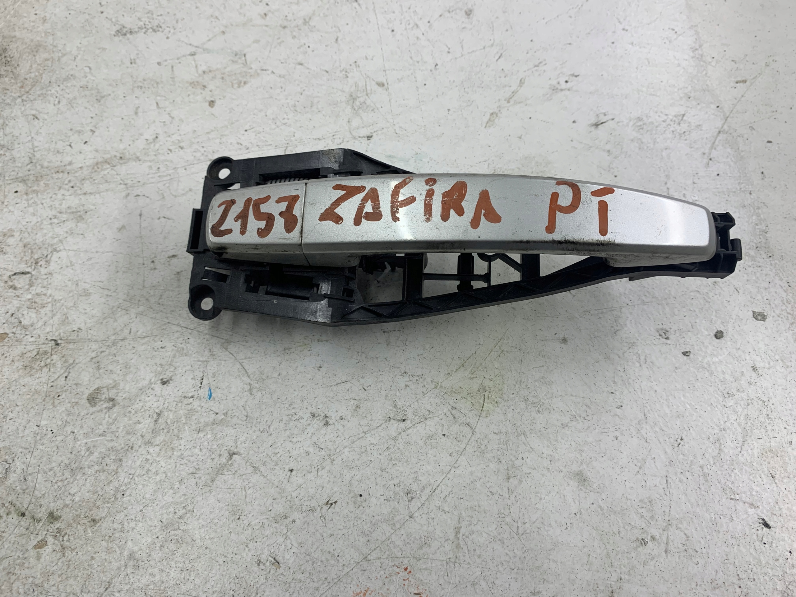 OPEL ZAFIRA B handle exterior right rear part Z157