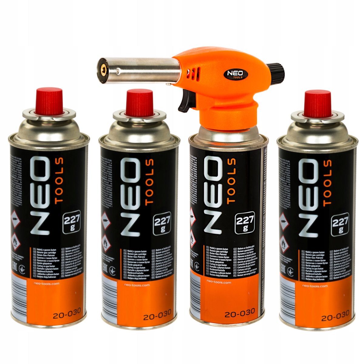 

Neo Palnik Gazowy Lutownica Lutlampa +4 Gazy Neo