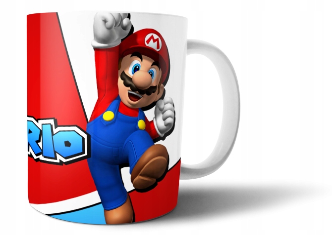 

Kubek z nadrukiem Mario imię 330ml