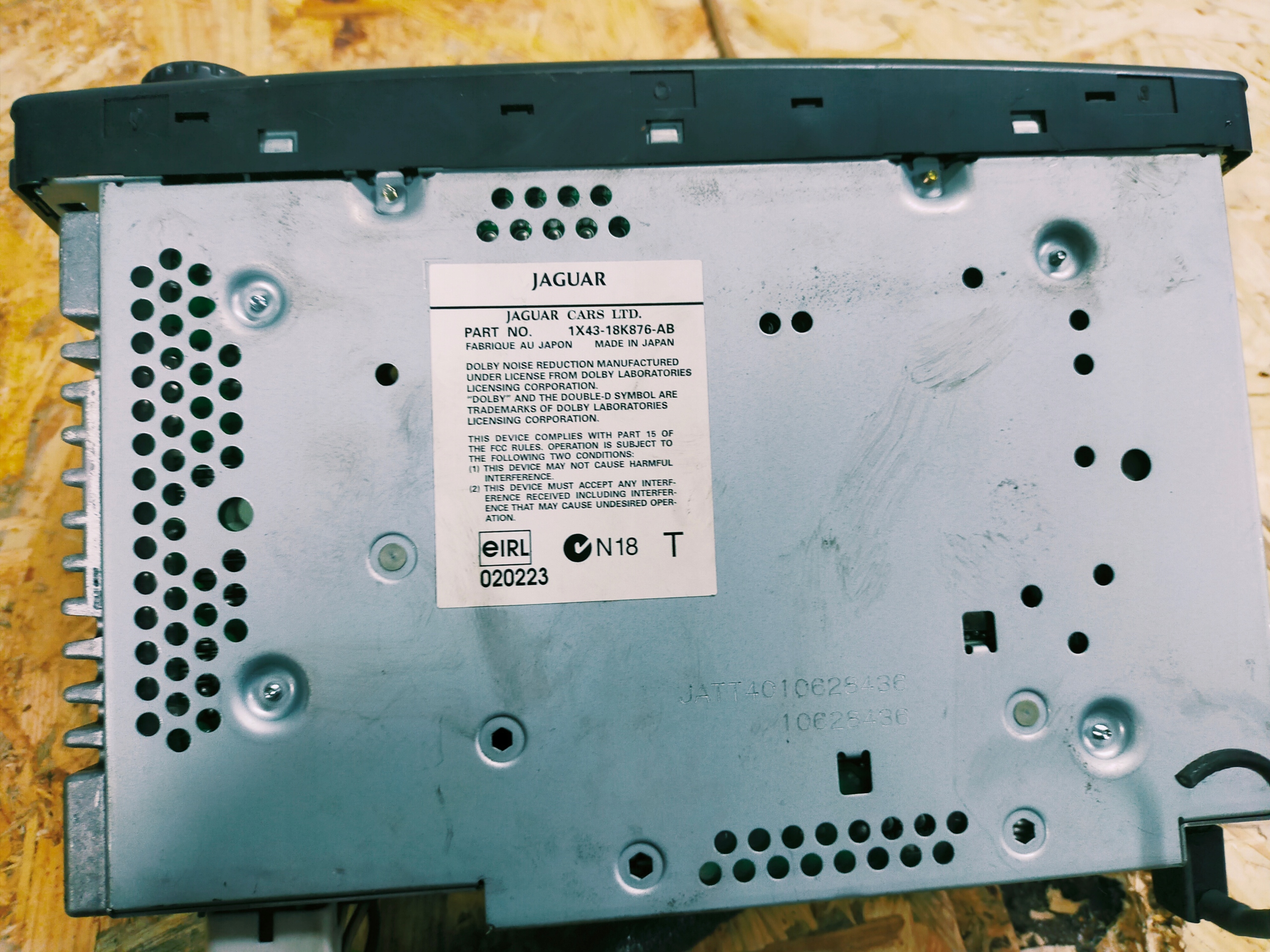 Radio Jaguar X-Type 1X43-18K876-AB