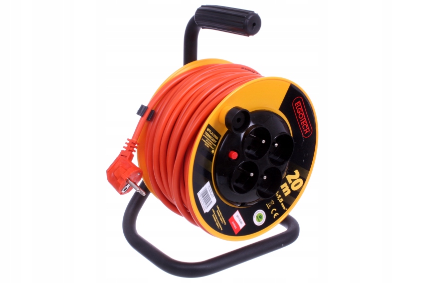 Prodlužovací Kabel 4 Zásuvky 15 M Uzie