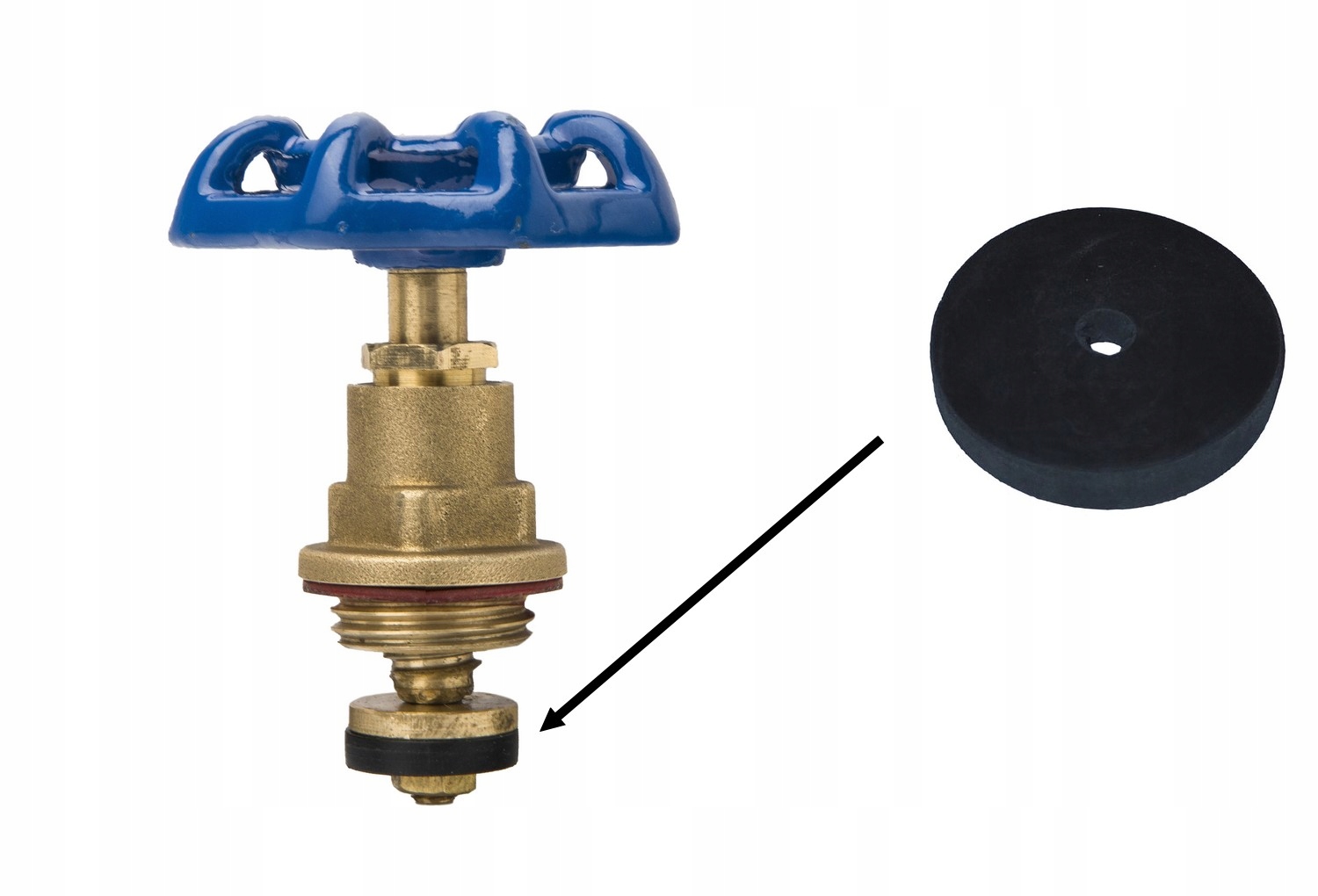 Uszczelka grzybka głowicy zaworu 1" DN25 5szt Marka HG