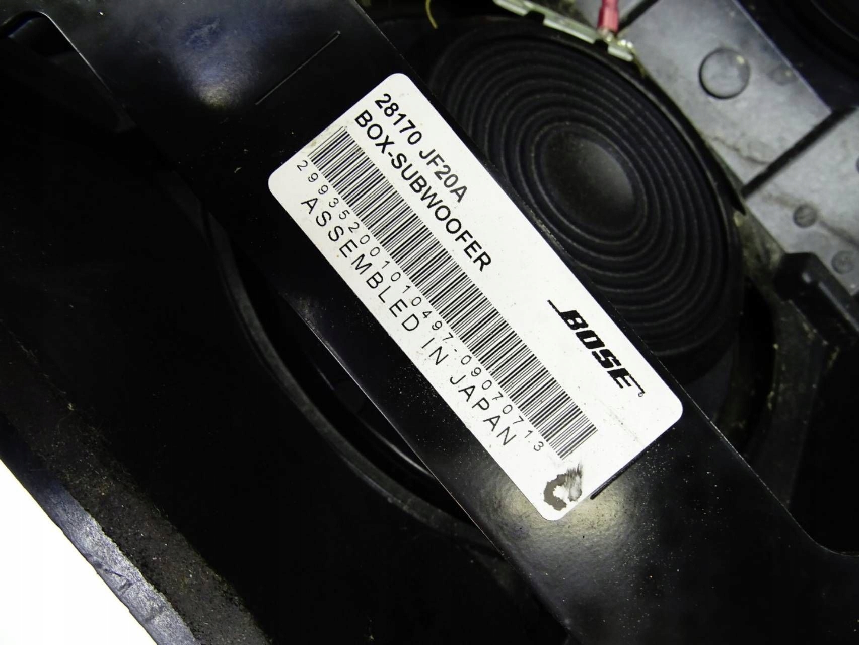 NISSAN GT-R R35 speaker BOSE 28170JF20A