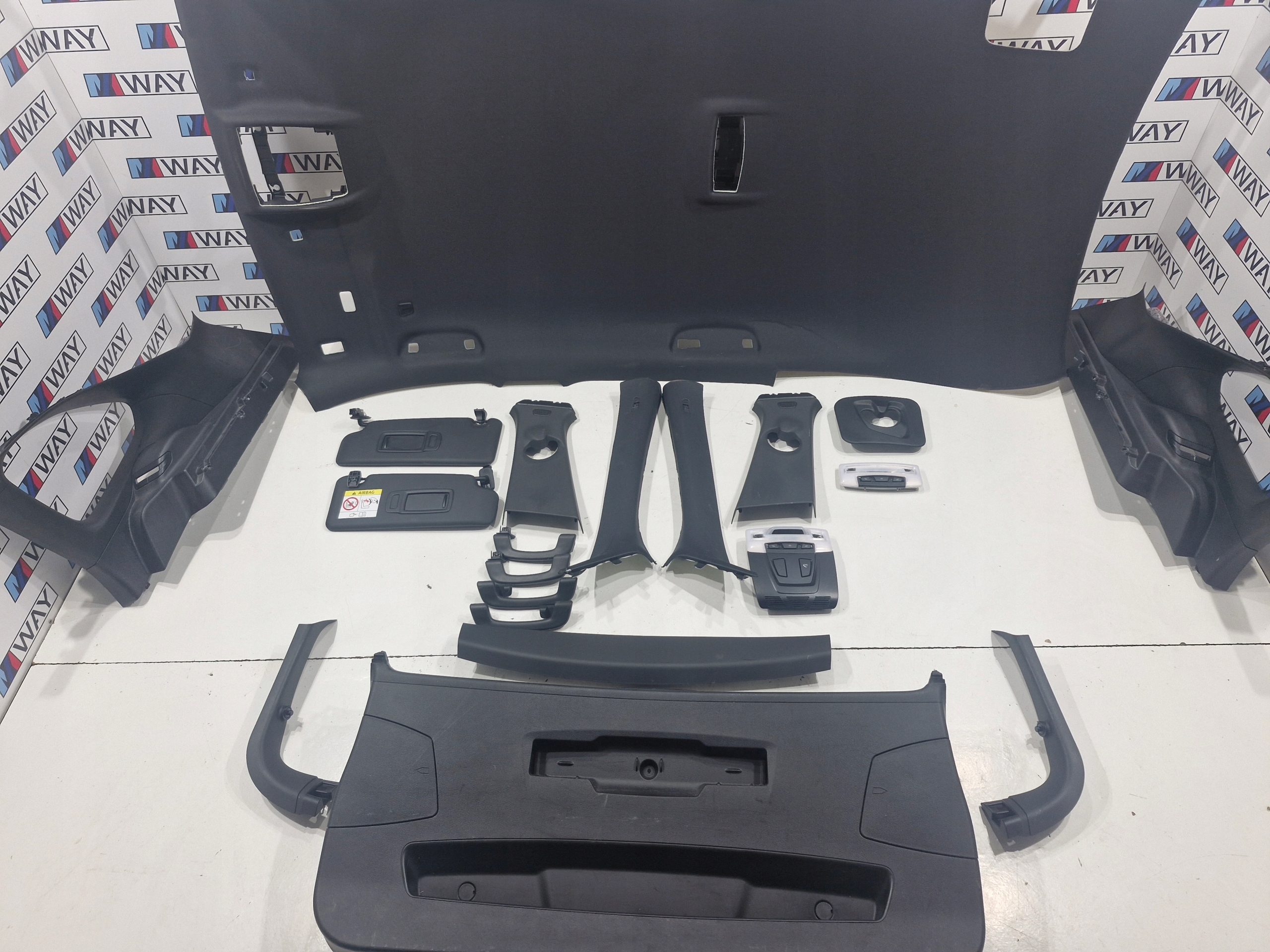 BMW X1 F48 CIELO INTERNO m-packet nero Originale KOMPLET