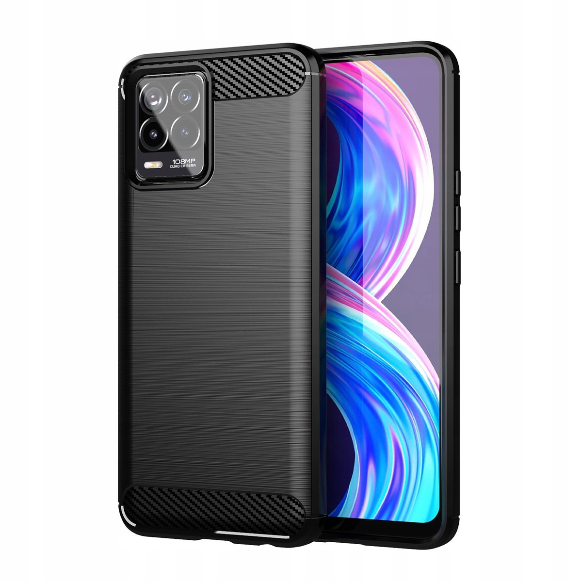 

Tpucarbon Etui Case Obudowa Cover Do Realme 8 Pro