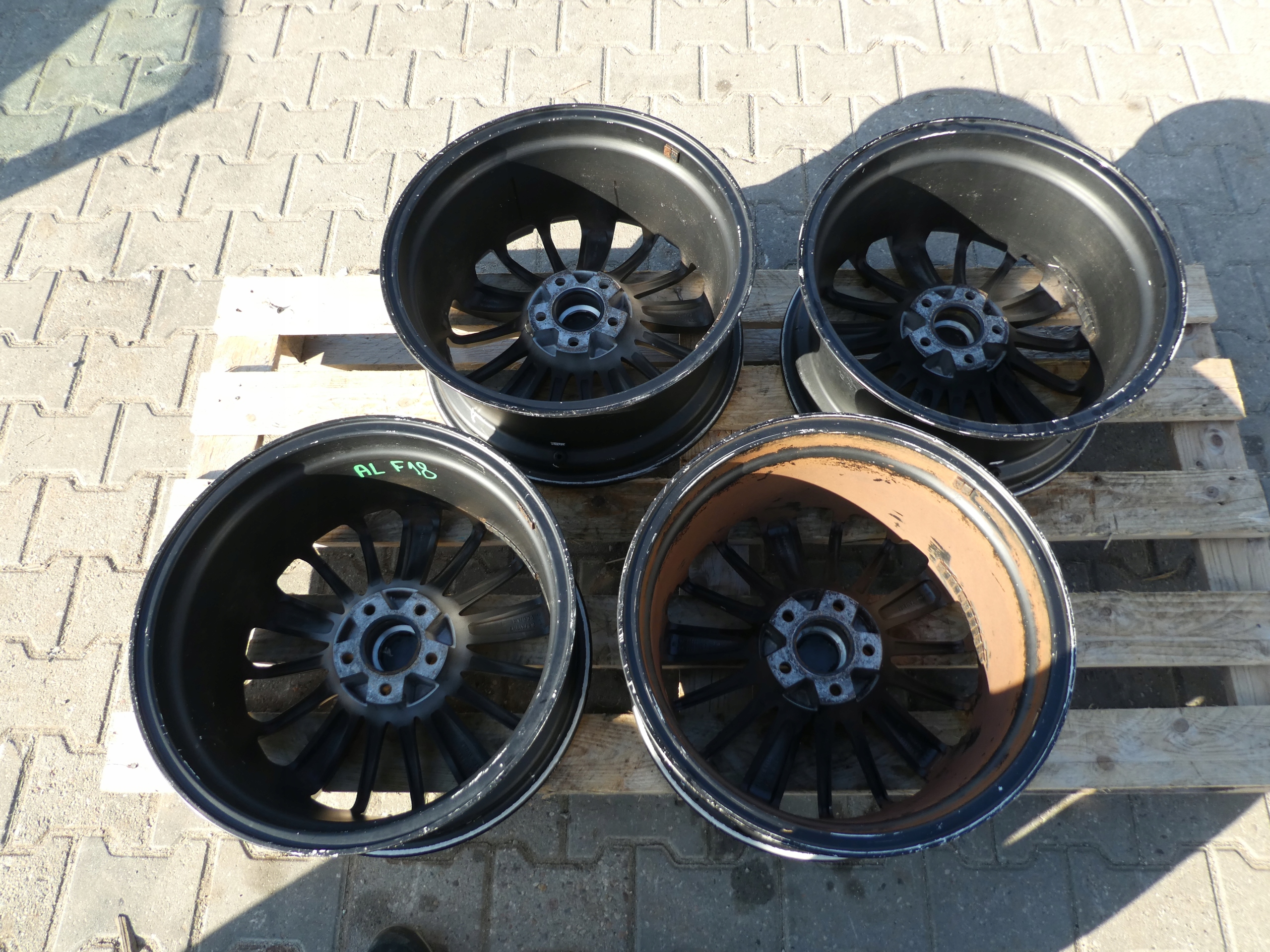 4X discs aluminium disc VW TAM 3187 5X112