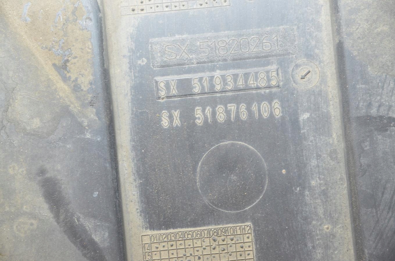 cover chassis left 51820261 Fiat 500 3D