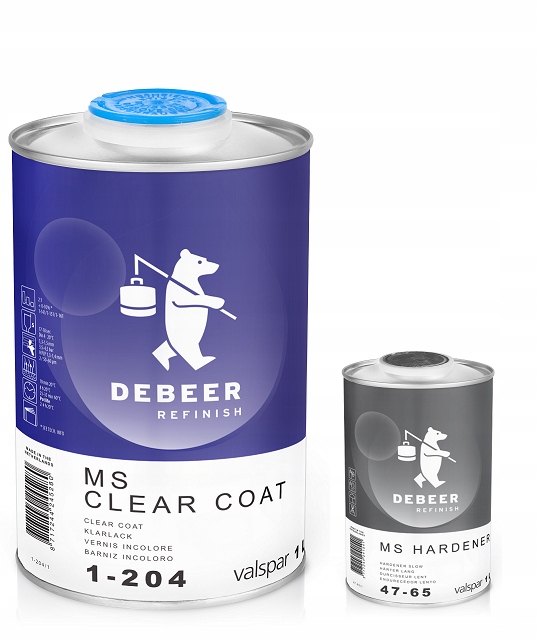 

Debeer 1-204 Lakier Bezbarwny 1L + Utw. Szybki