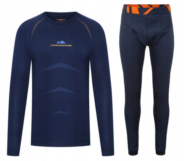 Henderson Termoaktivní Prádlo Termo Souprava Komplet Granátová (tmavě Modrá) XL