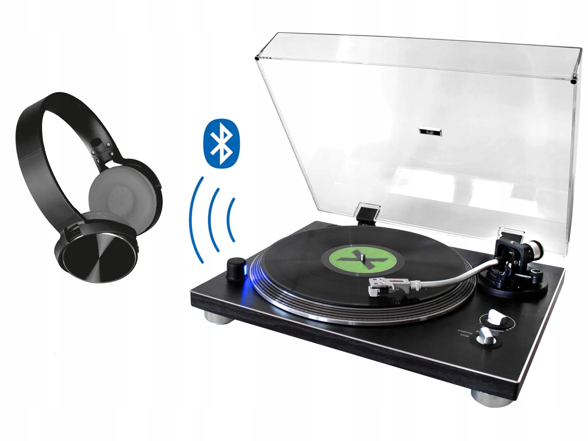 Gramofon Soundmaster PL780SW BT USB 33/45 gniazdo DC Encoding wkładkaMI EAN (GTIN) 4005425010807