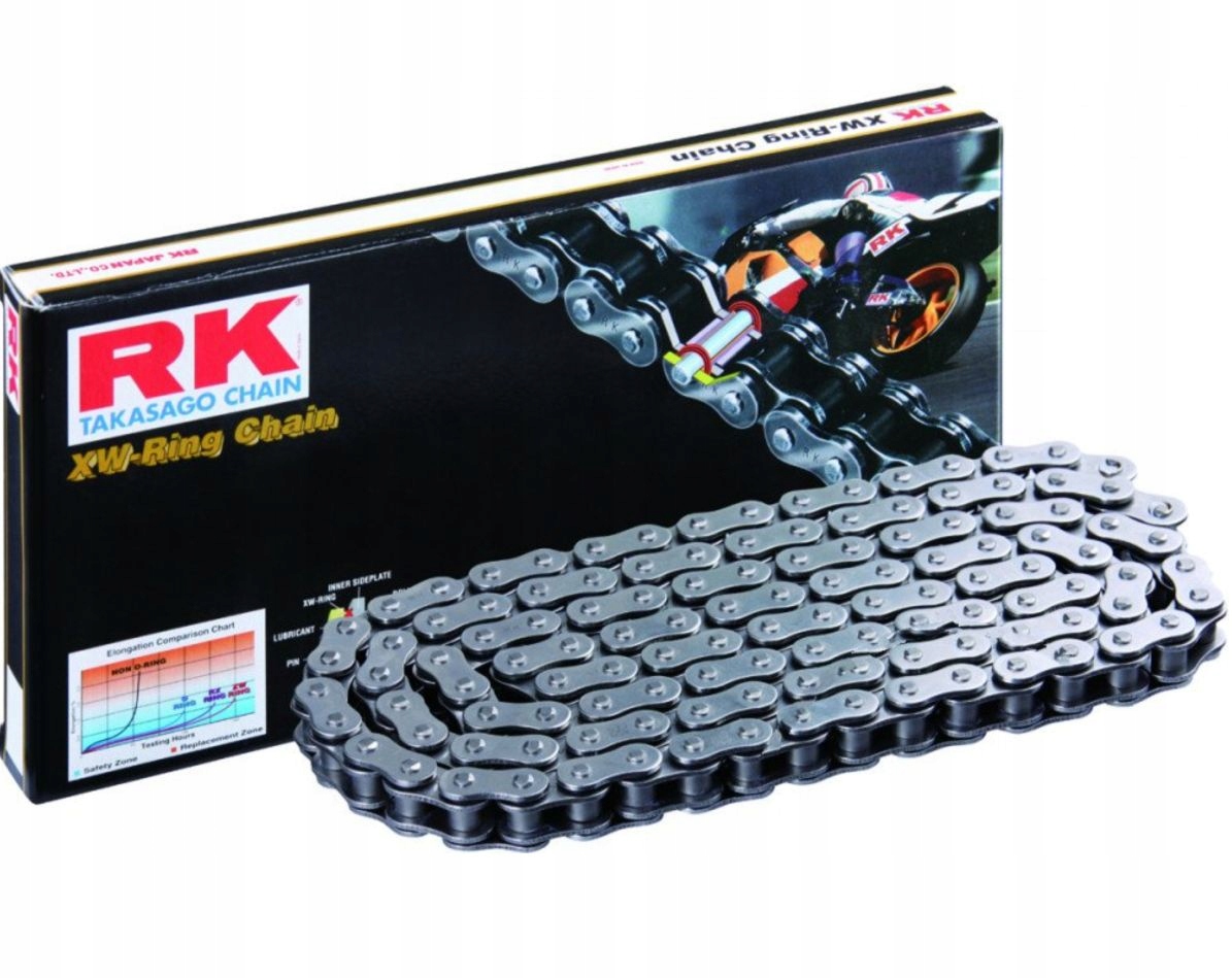 Řetězová sada Rk Kawasaki Z 900 1000 76-80 Nová