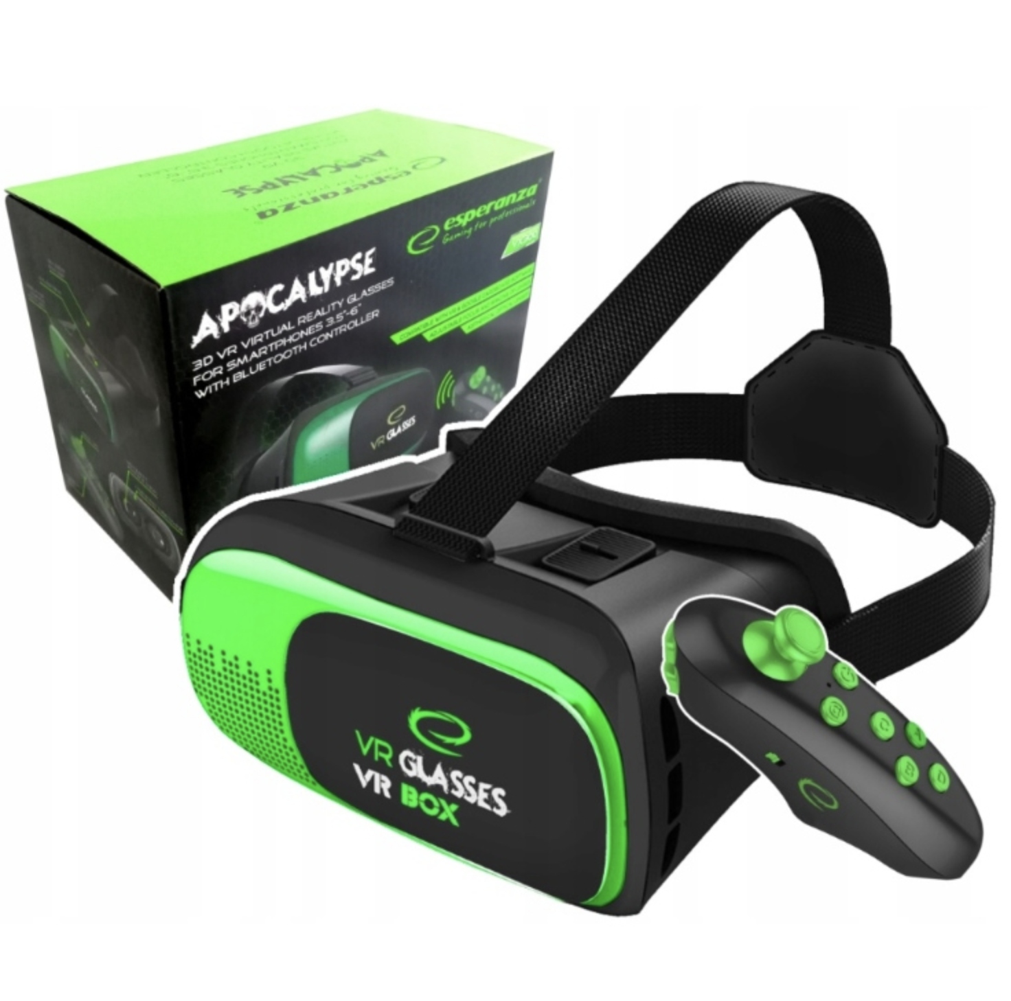 

Okulary Vr 3D Gogle Pilot Bluetooth Do Telefonów