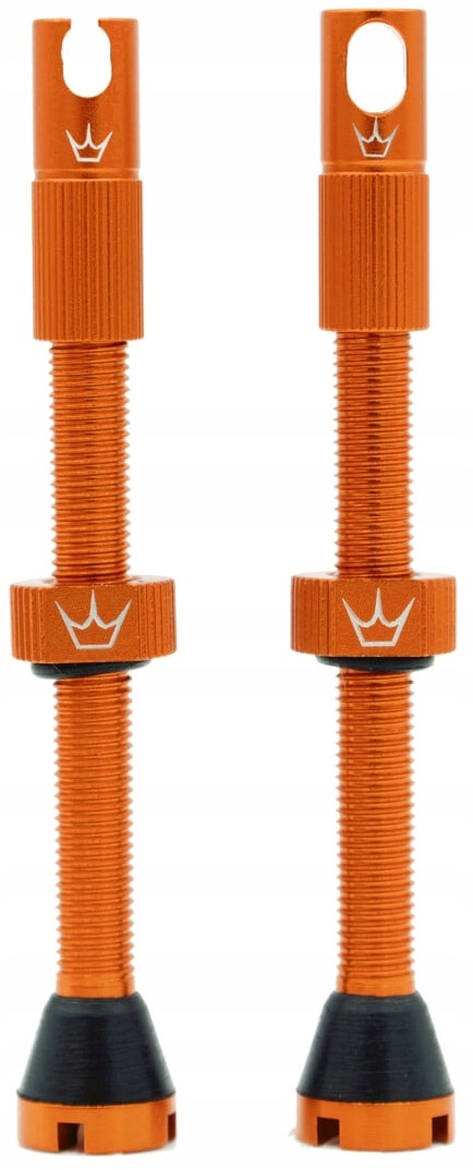 Ventily Peaty's Chris King Tubeless Valves 80 mm Matte Mango