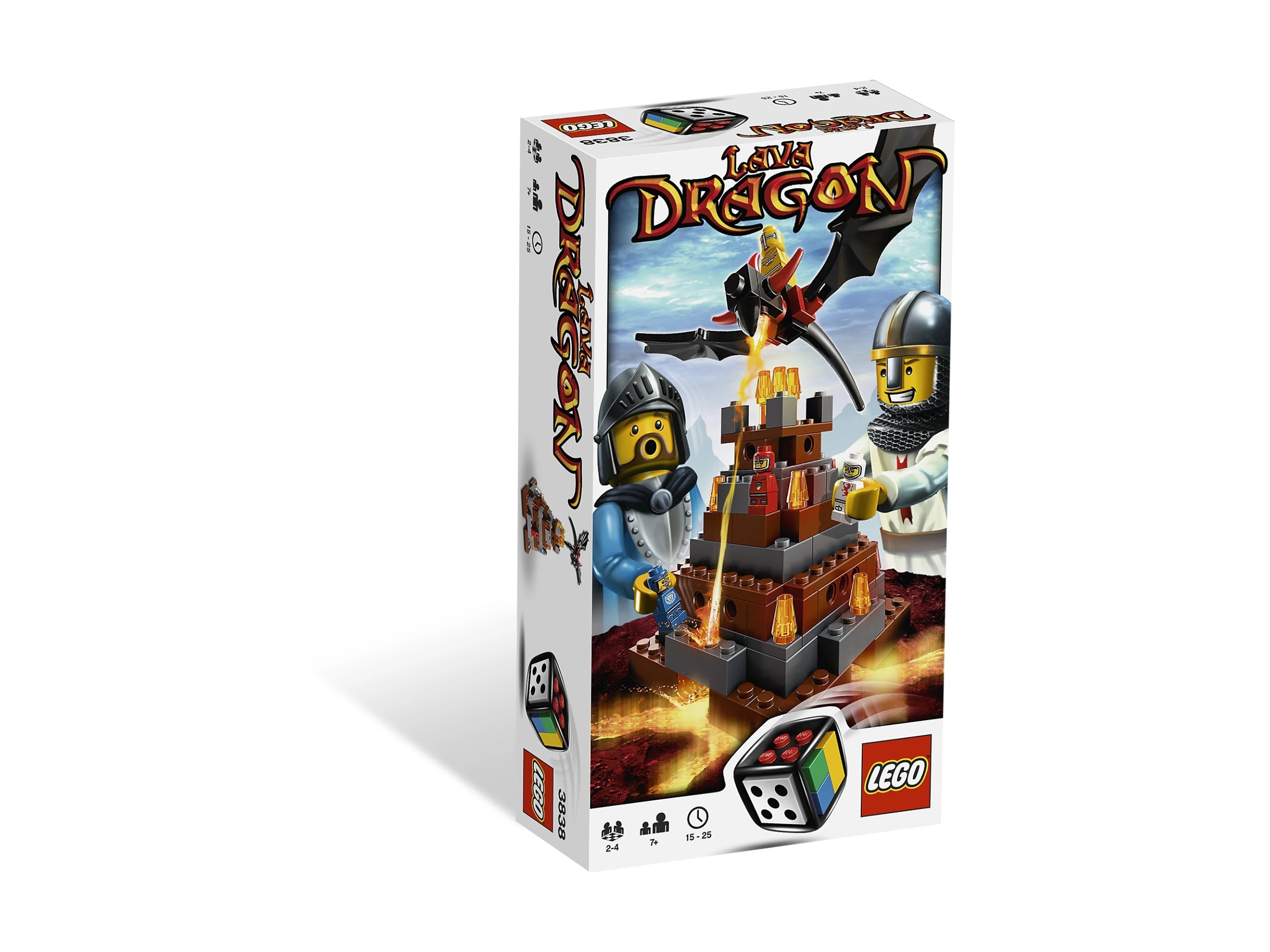Gra Lego 3838 Gra Lego Smok Lawy 3838