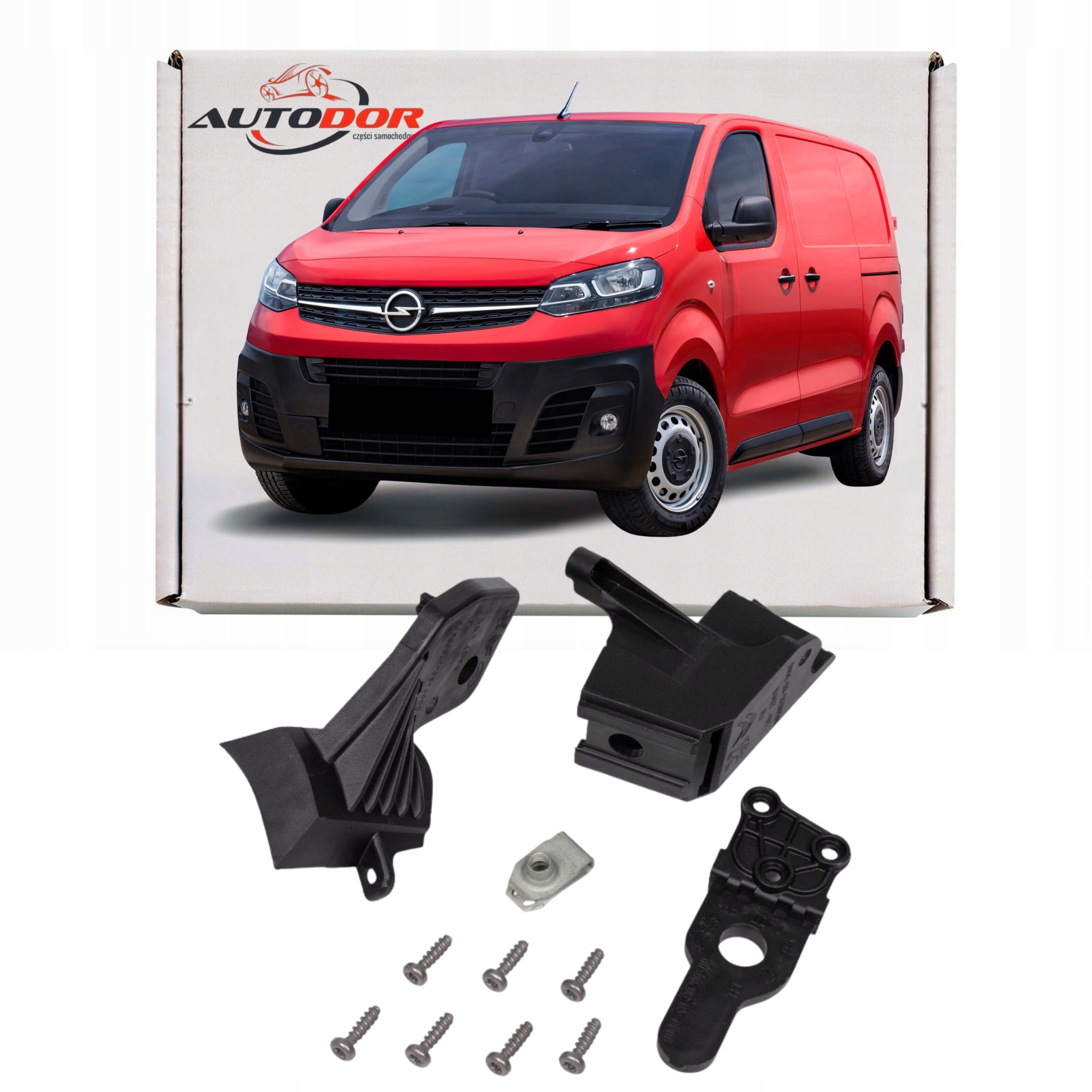 Opel Vivaro Opravná Sada Světlometu Uši Uchycení Předního Světla Pravé