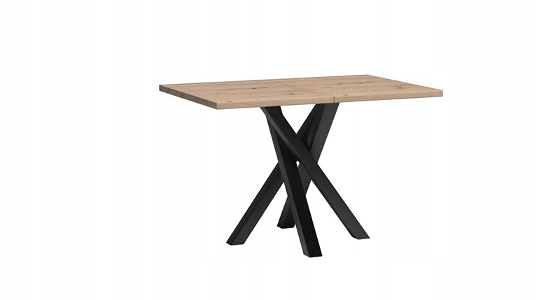 Moderní malý obdélníkový rozkládací stůl Jiřina 120x80 do jídelny obývacího pokoje