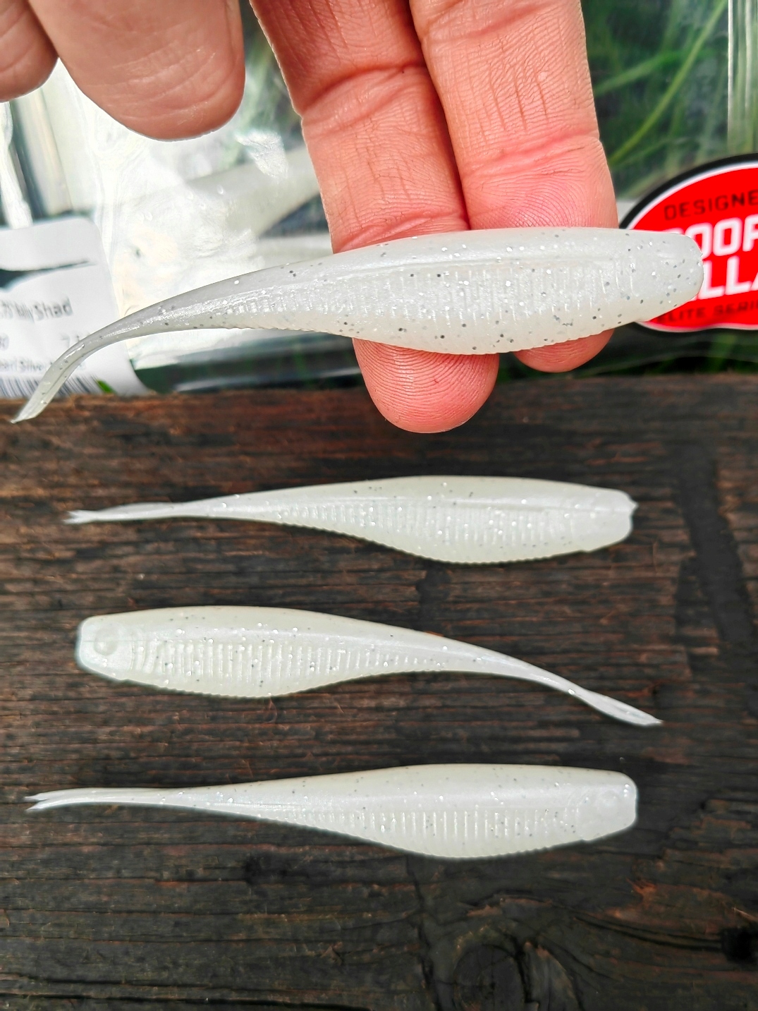 7 szt. JASKÓŁKA X ZONE LURES RALLY SHAD - 9,5 cm KILLER MADE IN USA