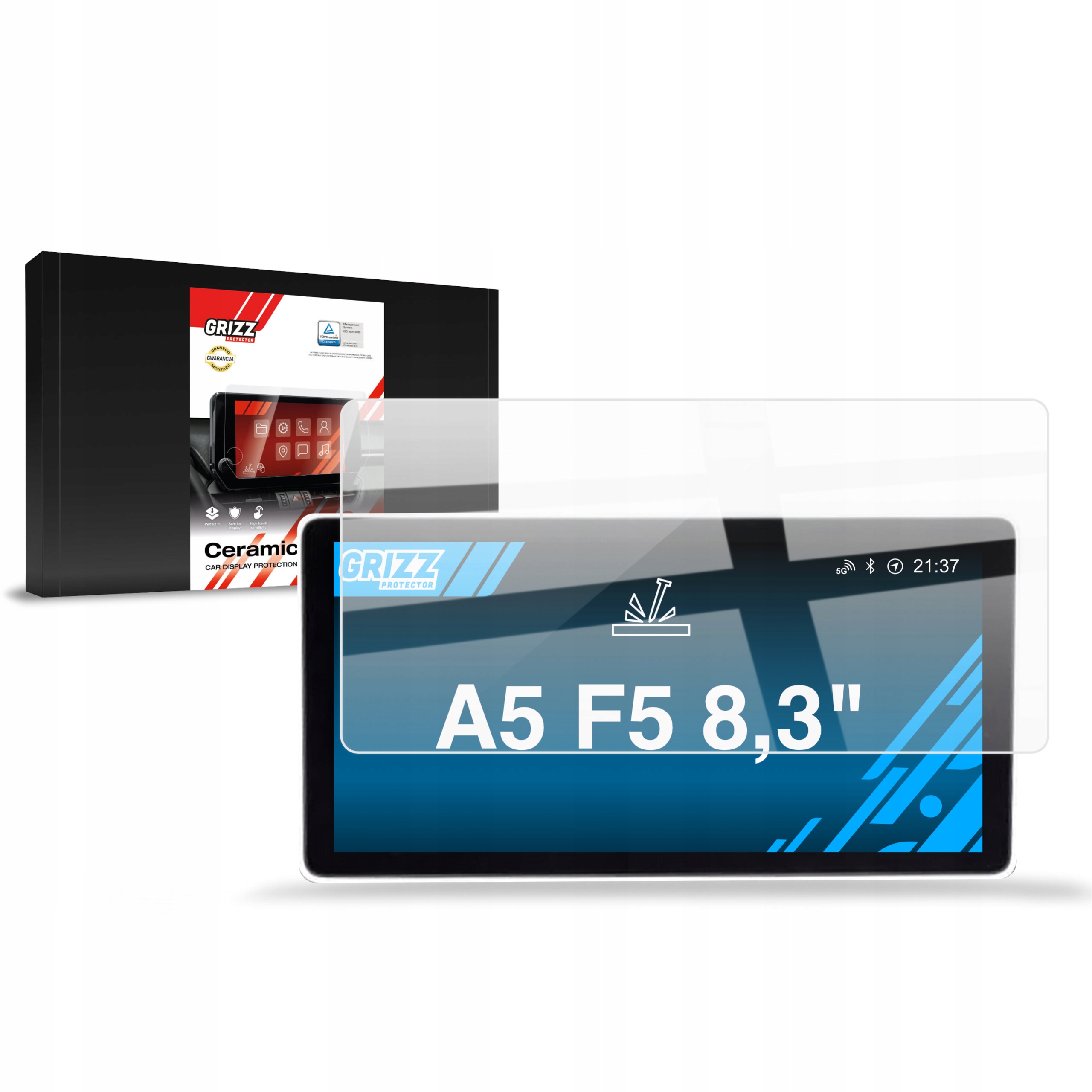 Folia Ceramiczna do Audi A5 F5 MMI 8,3" (2016-2019)
