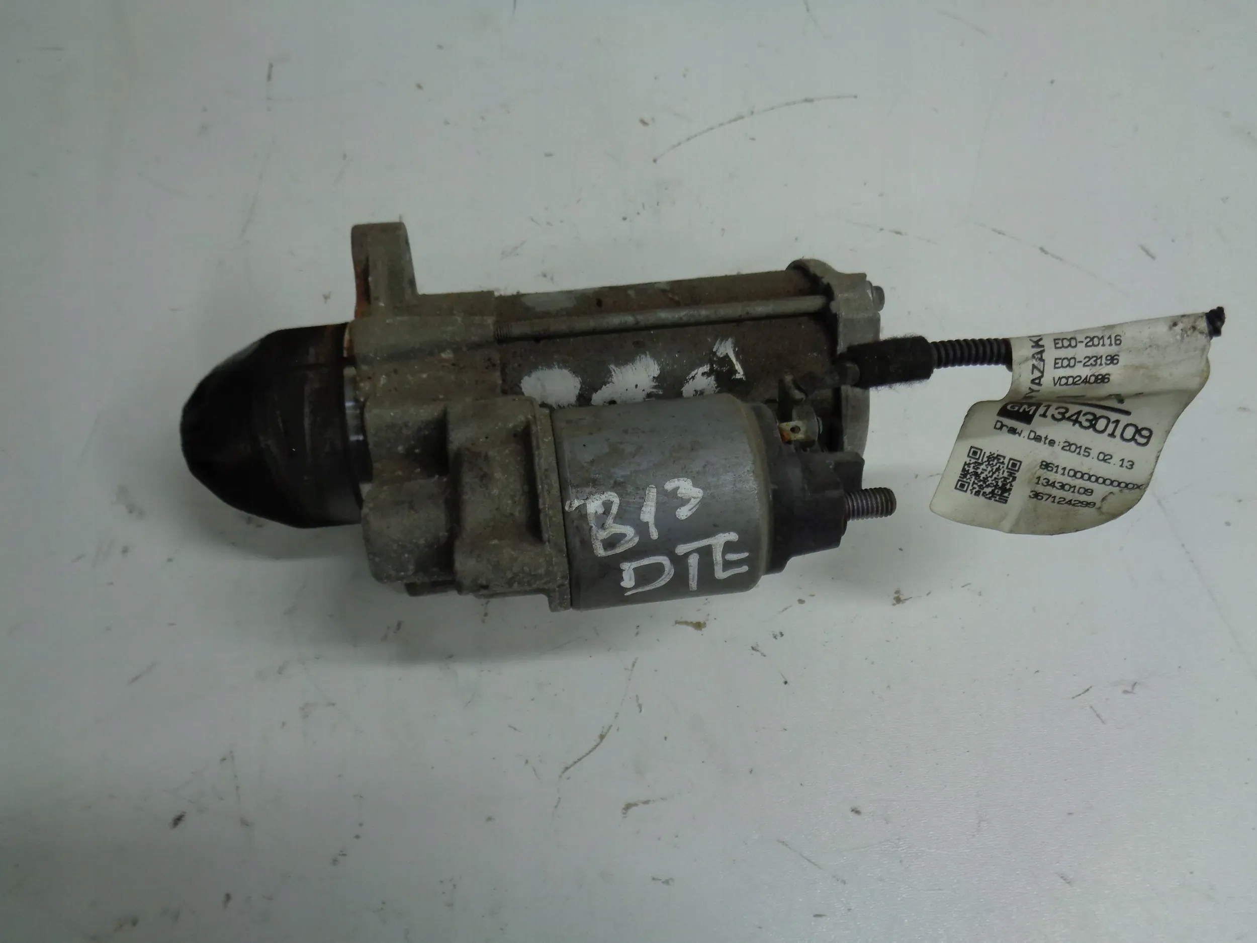 OPEL CORSA E 1.3 CDTI DTR starter 16r