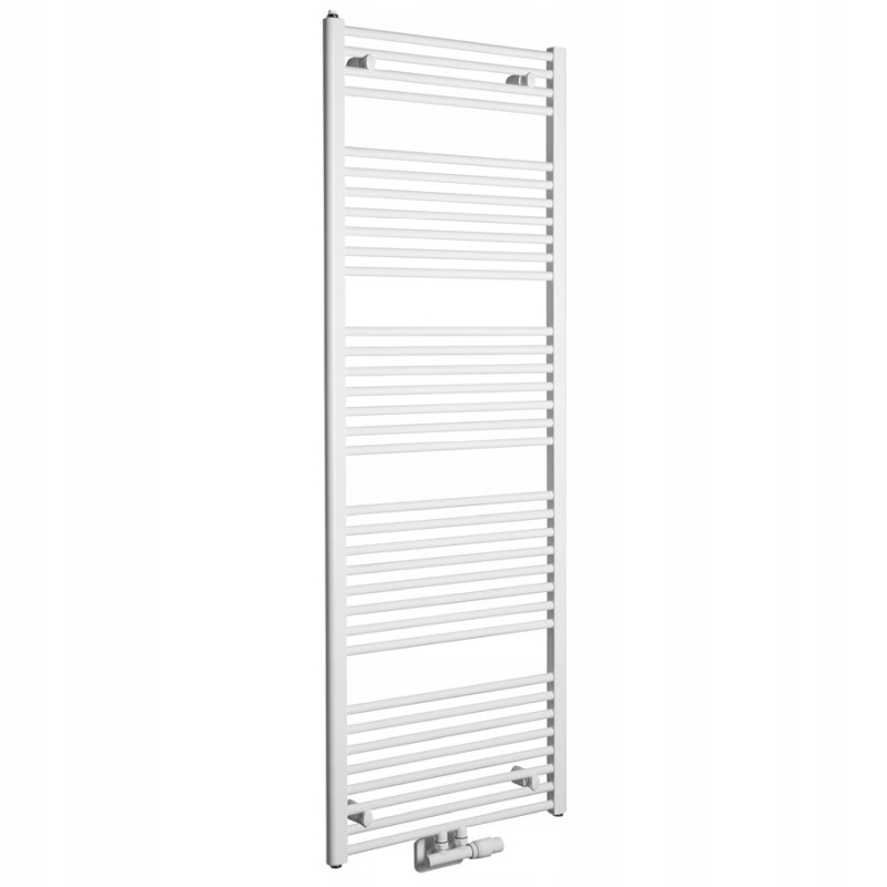 Aqualine Direct kúpeľňový radiátor 600x1680 mm stredové pripojenie, biely