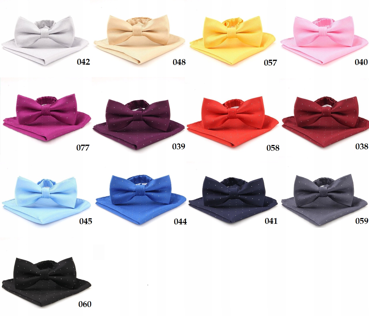 MUCHA i POSZETKA chusteczka żółta do garnituru Kod producenta 057