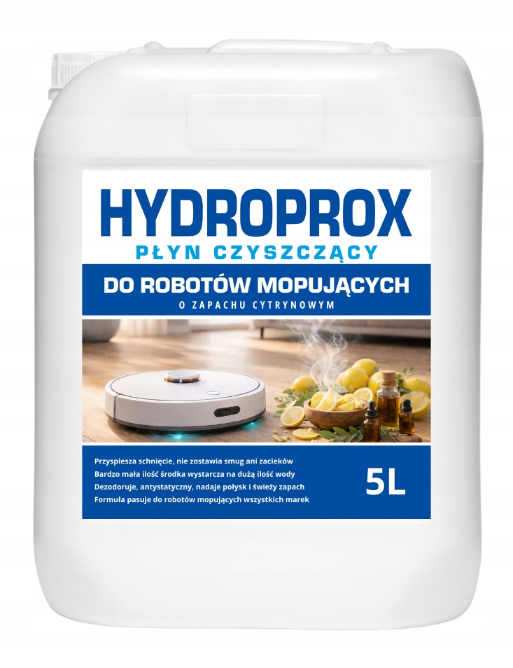 Hydroprox Čisticí Kapalina Pro Mopovací Roboty S Citronovou Vůní 5 L
