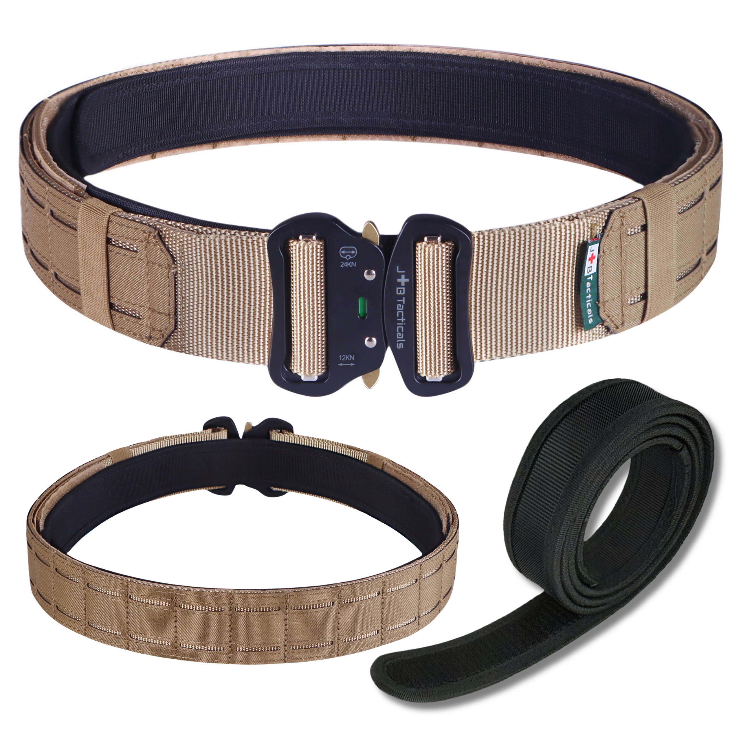 Pas Pasek Taktyczny Militarny Wojskowy Stzrelecki Molle Podwójny Premium