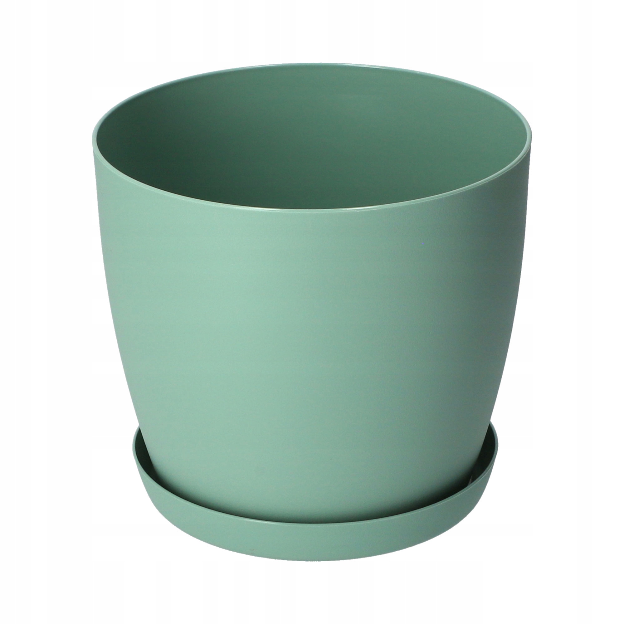 

Doniczka Osłonka Na Kwiaty Podstawka Zielona 14cm