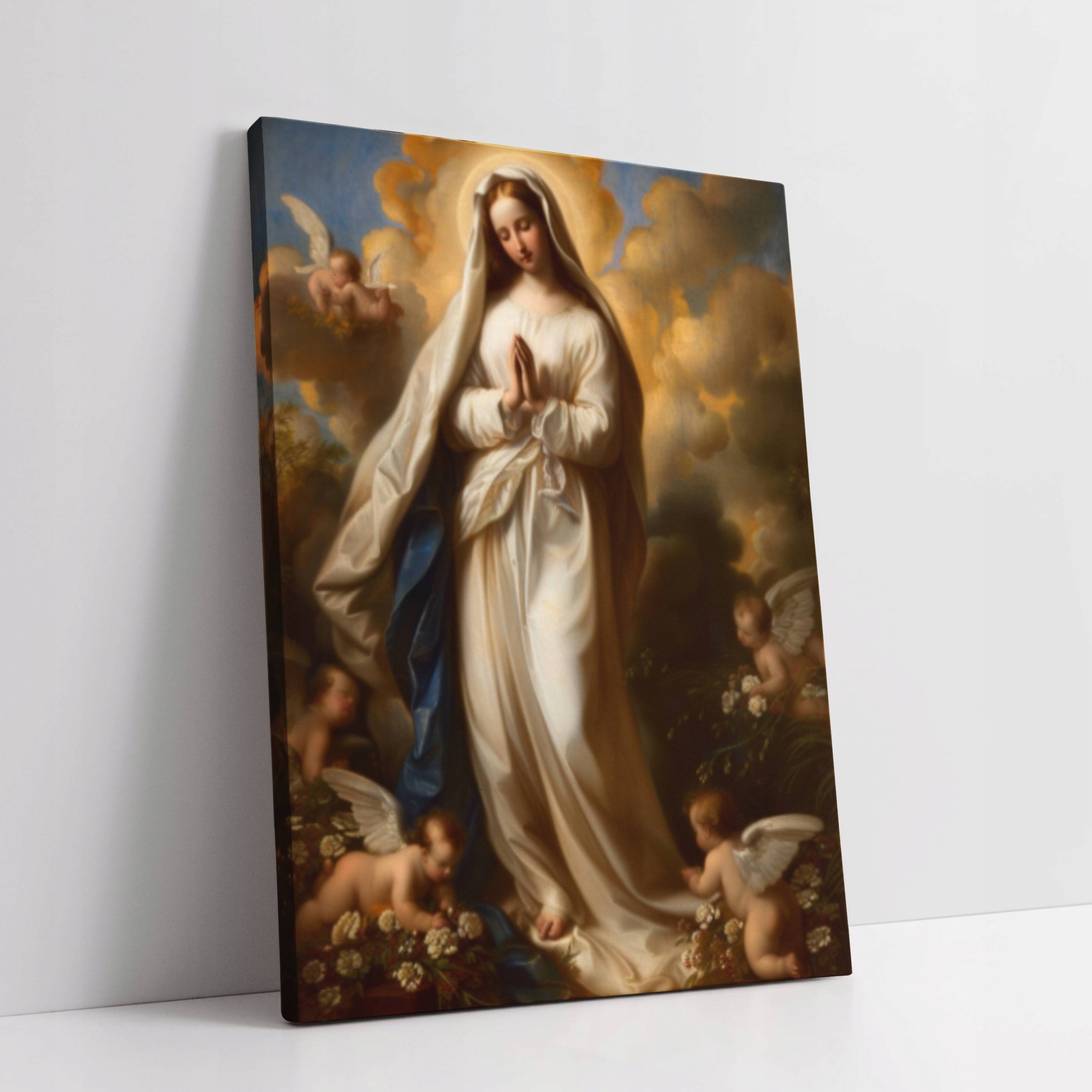 Obraz na plátně Neposkvrněná Matka Boží Marie dům obývacího pokoje 75x100